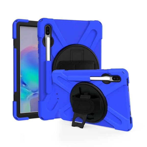 Samsung Galaxy Tab S6 X-Shape combo case - Blue For Sale