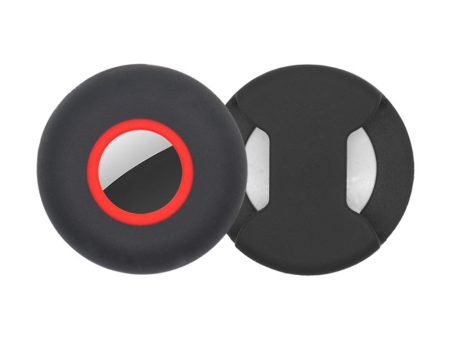 AirTags silicone case - Black   Red Size: S Hot on Sale