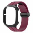 Honor Watch 4 Watch Band Magnetic Buckle Flexible Wrist Strap with Watch Case - Wine Red Online Hot Sale