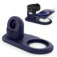 MagSafe Charger silicone charging dock station - Navy Blue Online