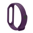 Xiaomi Mi Band 7 silicone watch strap - Purple Fashion