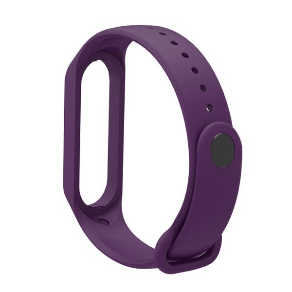 Xiaomi Mi Band 7 silicone watch strap - Purple Fashion