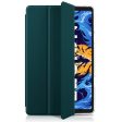 Tri-fold Leather Stand Case for Lenovo Legion Y700 - Green Online now