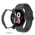 Samsung Galaxy Watch 6 (40mm) cover with tempered glass - Pink Hot on Sale