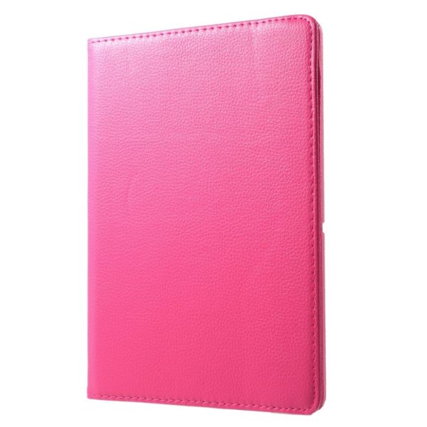 Huawei MediaPad T3 10 litchi grain rotary PU leather flip case - Rose Online now