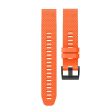 Stylish silicone watch band for Garmin Fenix 5S - Orange on Sale