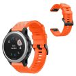 Stylish silicone watch band for Garmin Fenix 5S - Orange on Sale