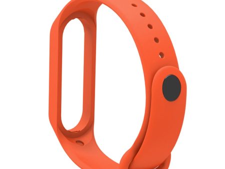 Xiaomi Mi Band 7 silicone watch strap - Orange Online