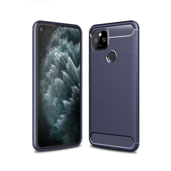 Carbon Flex case - Google Pixel 5 - Dark Blue Online