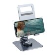 Universal rotatable double folding phone and tablet stand - Dark Grey Hot on Sale