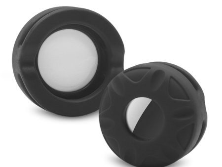 AirTags pet tracker silicone cover - Black   Size: S on Sale