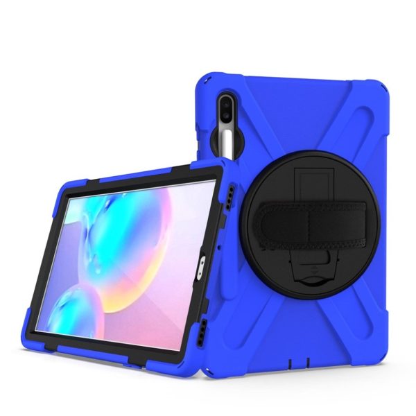 Samsung Galaxy Tab S6 X-Shape combo case - Blue For Sale