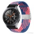 20mm Universal elastic nylon watch strap - Blue   Pink Discount