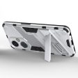 Shockproof hybrid cover with a modern touch for OnePlus Nord CE 3 Lite - White For Sale