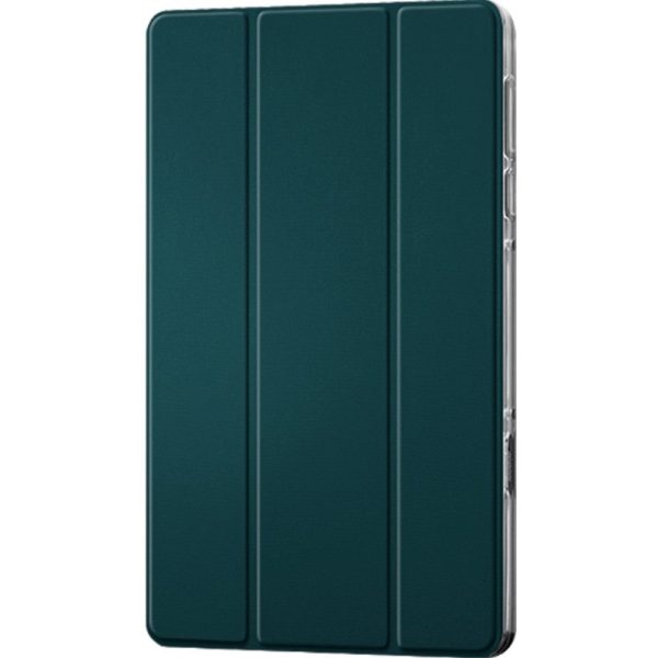 Tri-fold Leather Stand Case for Lenovo Legion Y700 - Green Online now