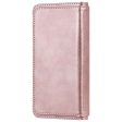 10-slot wallet case for Motorola Moto G200 5G   Edge S30 - Rose Gold Online Hot Sale