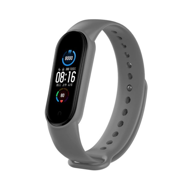 Xiaomi Mi Band 5 durable watch band - Dark Grey Online