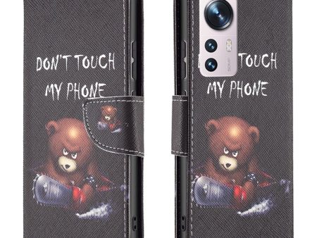 Wonderland Xiaomi 12   12X flip case - Bear For Cheap