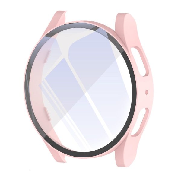 Samsung Galaxy Watch 6 (40mm) cover with tempered glass - Pink Hot on Sale