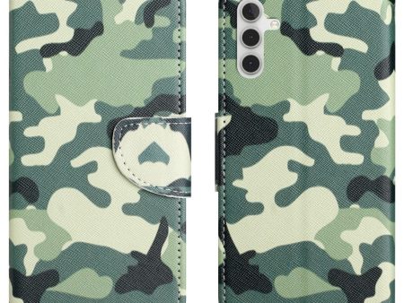 Wonderland Samsung Galaxy A55 flip case - Camouflage Cheap