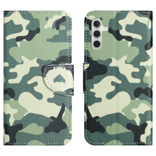 Wonderland Samsung Galaxy A55 flip case - Camouflage Cheap