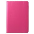 Huawei MediaPad T3 10 litchi grain rotary PU leather flip case - Rose Online now