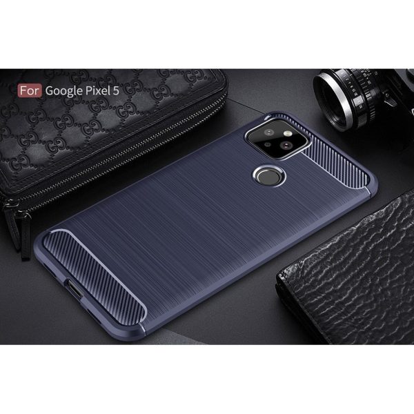 Carbon Flex case - Google Pixel 5 - Dark Blue Online