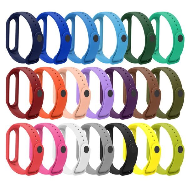 Xiaomi Mi Band 7 silicone watch strap - Light Pink For Discount