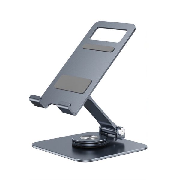 Universal rotatable double folding phone and tablet stand - Dark Grey Hot on Sale