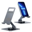 Universal rotatable double folding phone and tablet stand - Dark Grey Hot on Sale