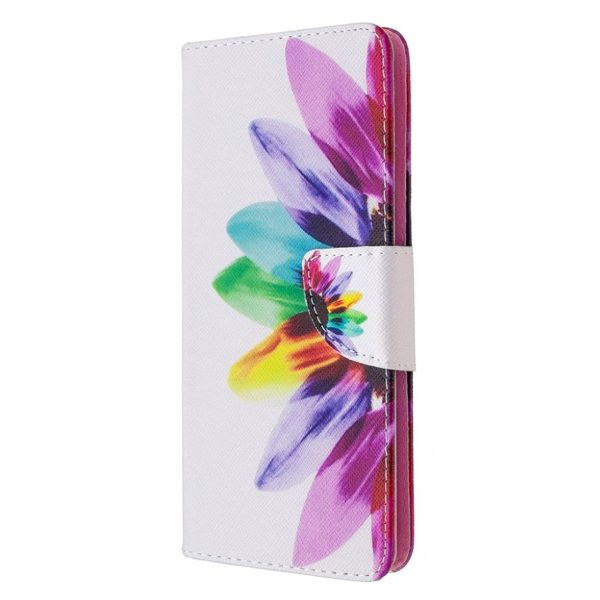 Wonderland Sony Xperia L4 flip case - Colorized Flower on Sale