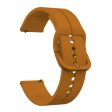 22mm Universal cool silicone strap - Yellow Cheap