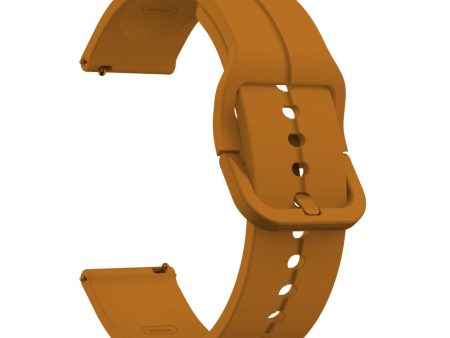 22mm Universal cool silicone strap - Yellow Cheap