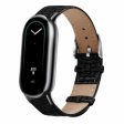 Xiaomi Smart Band 8   Smart Band 8 NFC Wrist Strap Woven Texture Cowhide Leather Band - Black Online