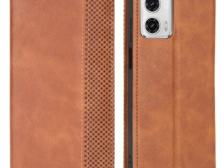 Bofink Vintage Motorola Moto G73 leather case - Brown Online Sale