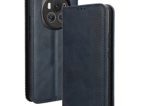 Bofink Vintage Honor Magic 6 leather case - Blue Discount