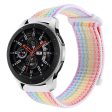 22mm Samsung Galaxy Watch 3 (45mm)   Watch (46mm)   Gear S3 nylon watch strap - Multi-color Sale