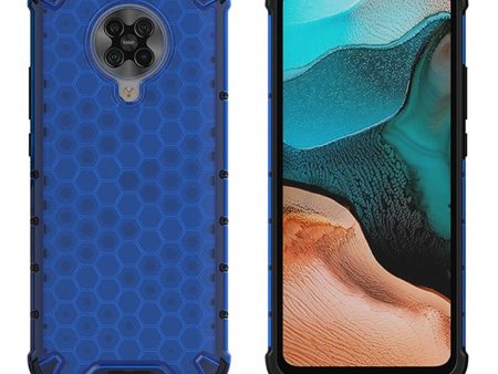 Bofink Honeycomb Xiaomi Redmi K30 Pro   Poco F2 case - Blue Online Hot Sale