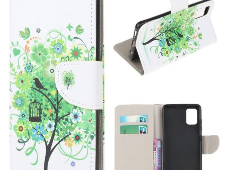 Wonderland Xiaomi Redmi Note 10S   Note 10 flip case - Green Tree Supply