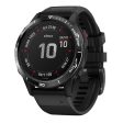 Garmin Fenix 6X stainless steel bezel - Black   Style B Online Sale