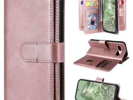 10-slot Google Pixel 8A wallet case - Pink Cheap