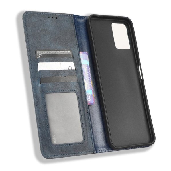 Bofink Vintage T-Mobile REVVL 6 Pro leather case - Blue Online now