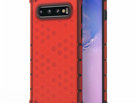 Bofink Honeycomb Samsung Galaxy S10 case - Red Sale