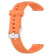 16mm Silicone watch strap for Huawei and Casio watch - Orange Online now