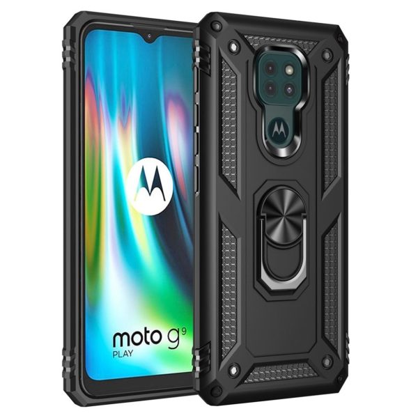 Bofink Combat Motorola Moto G9 Play case - Black For Sale