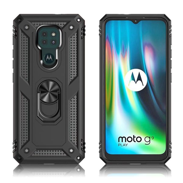 Bofink Combat Motorola Moto G9 Play case - Black For Sale