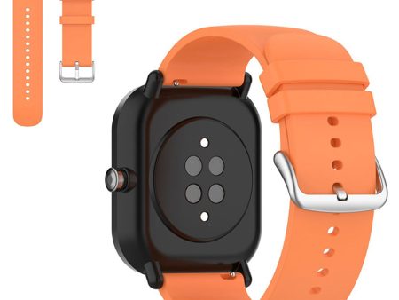 20mm Universal silicone replacement watch strap - Orange Fashion