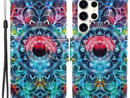 Wonderland Samsung Galaxy S24 Ultra flip case - Mandala Sale