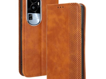 Bofink Vintage Oppo Reno10 Pro leather case - Brown Online Hot Sale