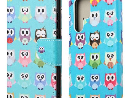 Wonderland Samsung Galaxy S23 Ultra flip case - Owls Online